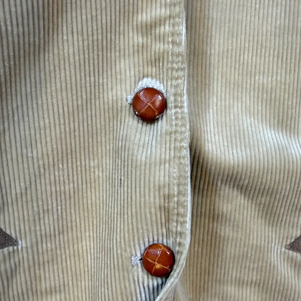 Vintage Levi's for Men Corduroy Blazer Tan‎ Camel Sport Coat Jacket 44 R